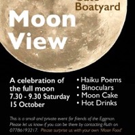 Stephen Turner, Event Poster, Moon View, A4, 2016